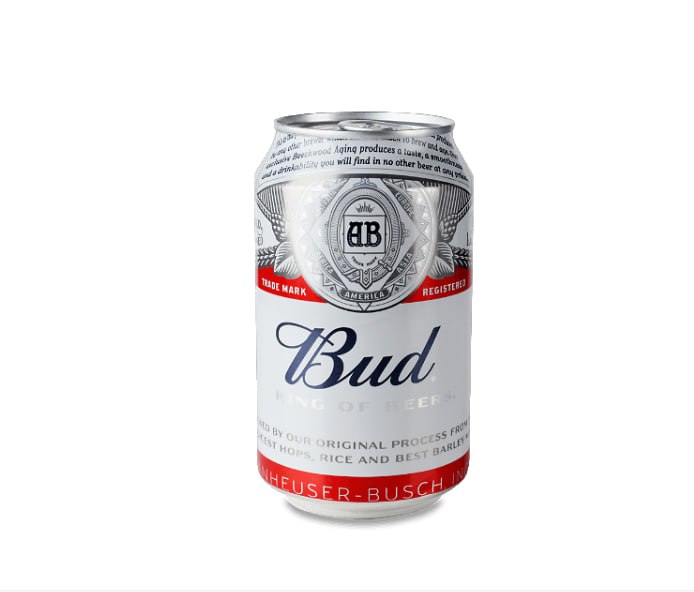 Пиво BUD світле 5% 0,33л