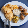 риба і картопля ресторан від піцерії PinkRBBT